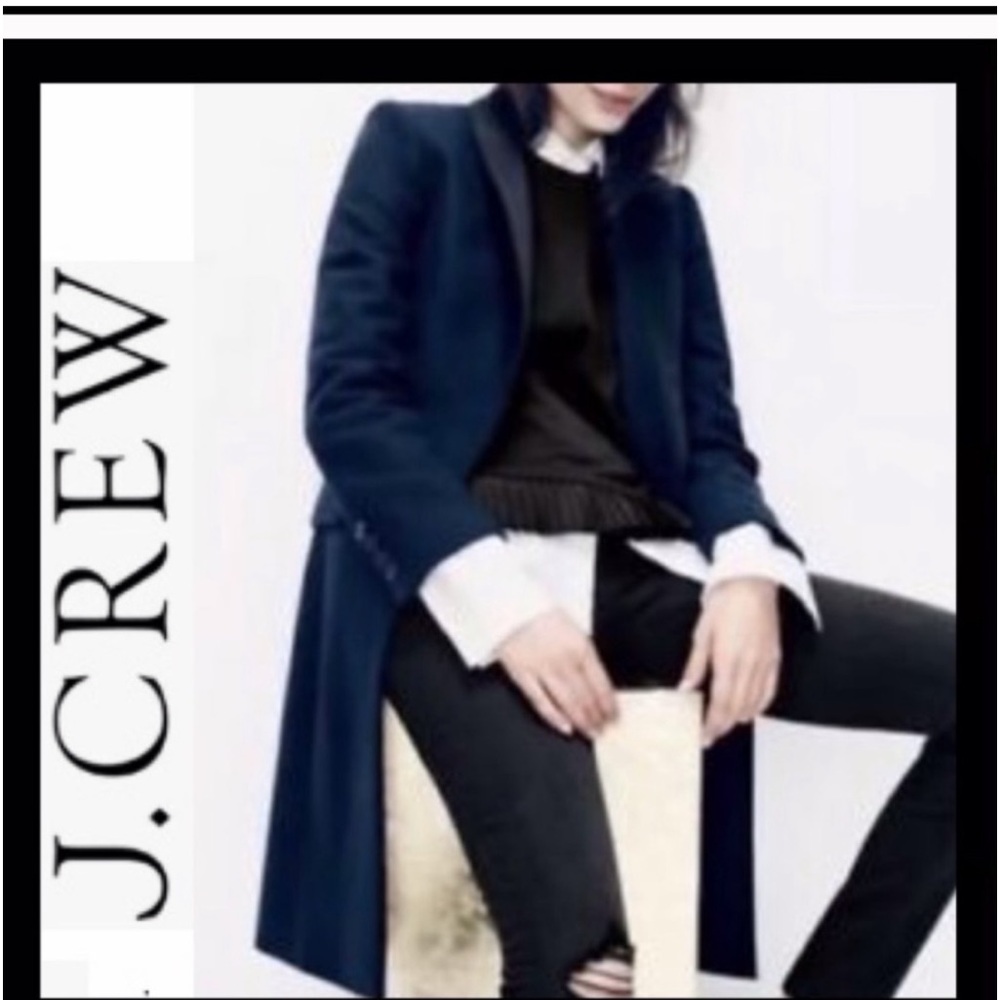 J. Crew black ruffle hem sweatshirt